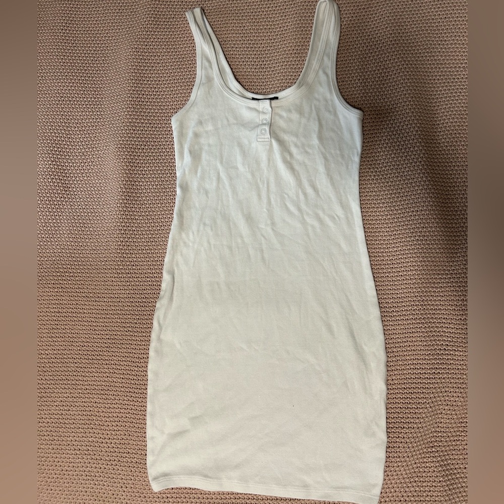Cute white dress from Zara